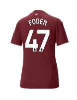 Manchester City Phil Foden #47 Alternativní Dres pro Dámské 2024-25 Krátký Rukáv